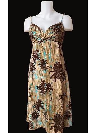 Коктейльное дизайнерское платье сарафан с драпировкой bcbg maxazria платье на тонких бретелях