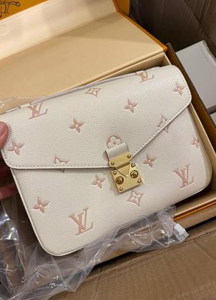 Шкіряна молочна сумка луі віттон люкс