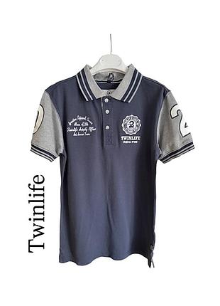 Нова з бірками футболка-поло для хлопчика twinlife (211527) на 164,176 зріст