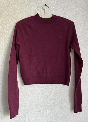 Укорочений кашеміровий светр xs