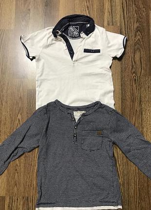 Футболка поло для мальчика 4-6лет