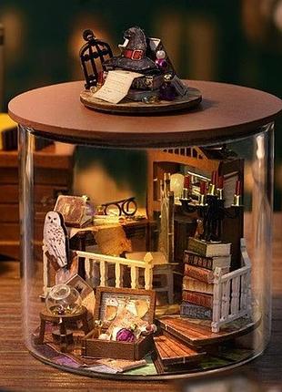 Румбокс, кукольный домик волшебная комната гарри поттер интерьерный 3d конструктор b-032