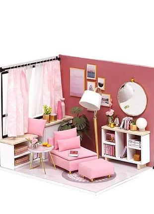 Румбокс счастливое время happy time dollhouse интерьерный конструктор h-017