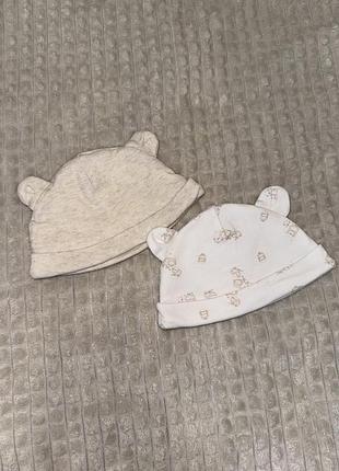 Набір шапочок на 3-6 місяців george