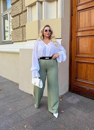 Женские брюки палаццо