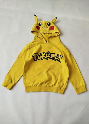 Pokémon. свитшот, толстовка с капюшоном для дома мальчику.