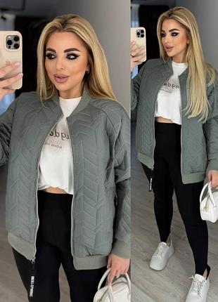 ❗в цветах 🍂 женская куртка бомбер, женский бомбер, куртка на осень, куртка без капюшона