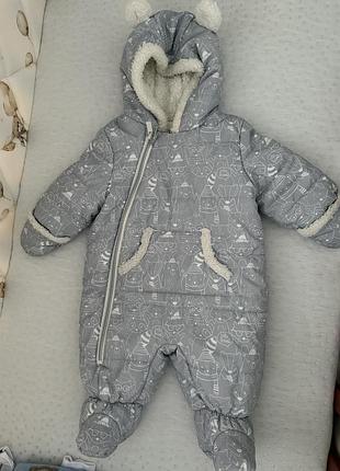 Комбінезон на теплу зиму або осінь