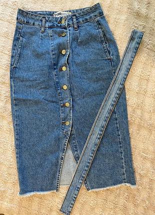 Спідниця джинсова