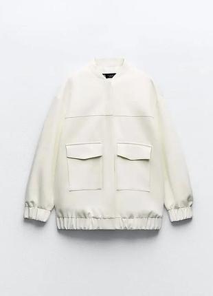 Крутой бомбер zara