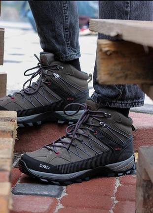 Зимові шкіряні термо черевики, кросівки.