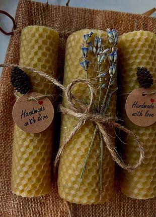 Свічки з вощини