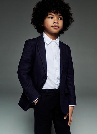 Сорочка з бавовни оксфорд mango 3565