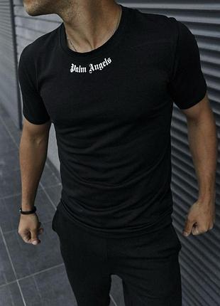 Чоловіча футболка palm angels чорна тільки xs, 2xl