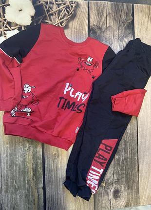 Спортивний костюм для хлопчика без утеплення на 6 років