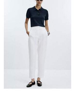 Білі штани брюки зара zara