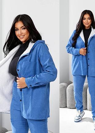 Снижка! теплый костюм (56-58)