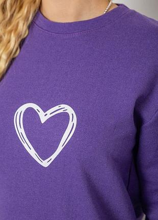 Свитшот женский, цвет фиолетовый, 238r57162