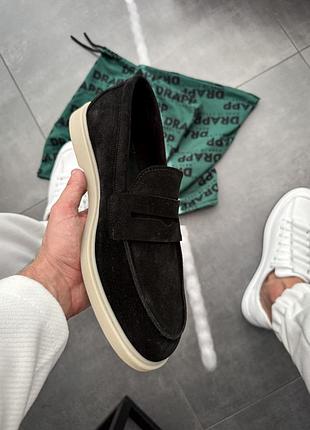 🖍лоферы замшевые.