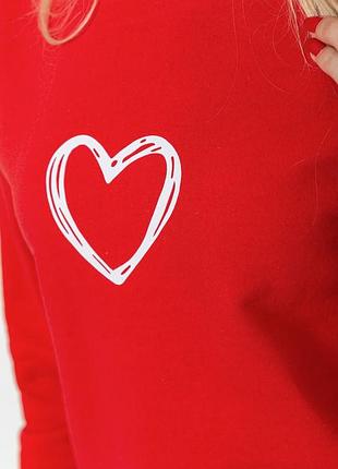 Свитшот женский, цвет красный, 238r57162