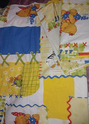 Постель в детскую кроватку