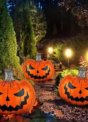 Повітряні кульки гарбуз. хеллоуін 3шт 62*62см