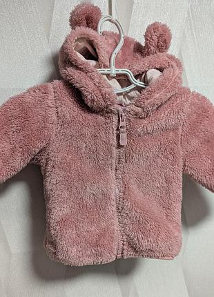 Кофта дитяча рожева next на 3-6 місяців