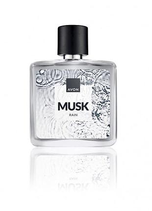 Туалетна вода avon musk rain, 75 мл