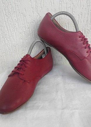 Брендовие кожанние туфли, шлепки fitflop р.37-37.5