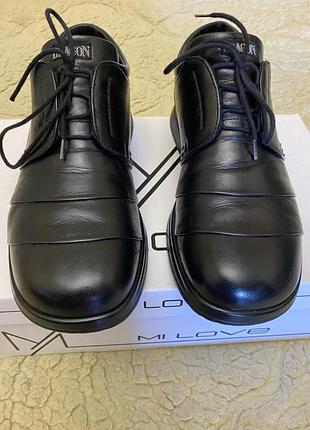 Шикарные, кожаные, фирменные туфли "dragon". размер 41. стелька 26 см. оригинал! натуральная, высококачественная кожа!