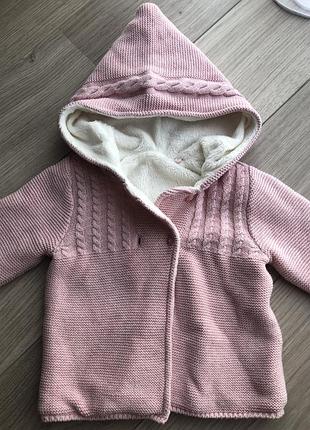 Кардиган теплий осінній