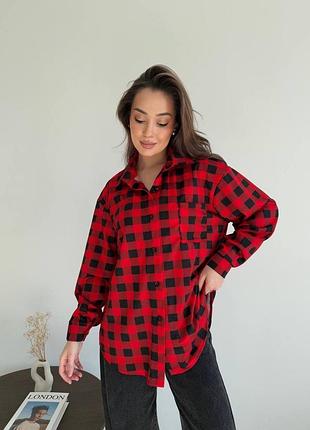 Рубашка в клетку