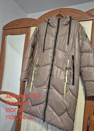 Женская зимняя куртка пальто, размер 2xl