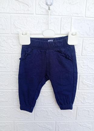 Утепленные брюки на девочку 68 см