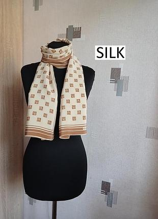 Шелковый шарф