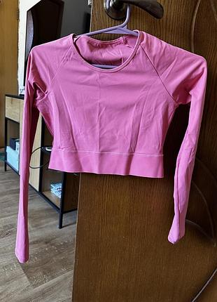 Кроп топ гарної якості рожевий