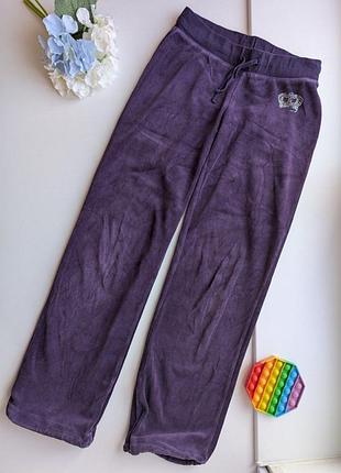 Спортивные штаны из велюра
