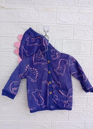 Флисовая кофта на 3-6 месяцев 8 кг