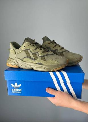 Женские кроссовки adidas ozweego adiprene pride metal grey