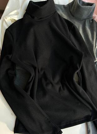 Гольф ангоровий на флісі