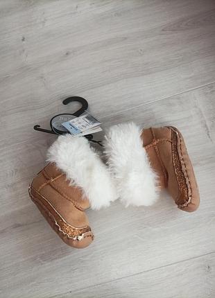 Теплі пінетки на 0-3 місяці