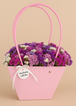 Цветочная композиция из сухоцветов