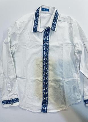 Вишиванка хлопчача бренд button blue