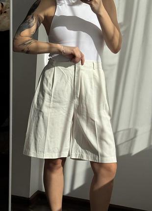Шорты бермуды молочные женские укр бренд romashka
