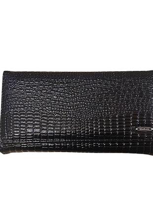 Кошелек женский купюрник черный 838 a black
