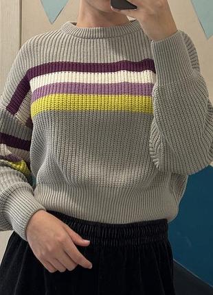 Светр жіночий укорочений оверсайз xs