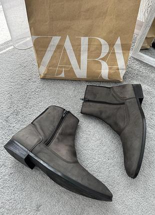 Чоловічі стильні челсі zara оригінал 42 розмір