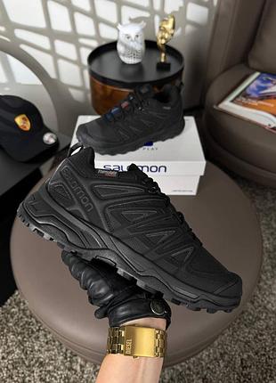 Мужские кроссовки salomon speed cross pro 975x thinsulate all black