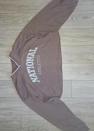 Свитшот, кроп топ, укороченный худи