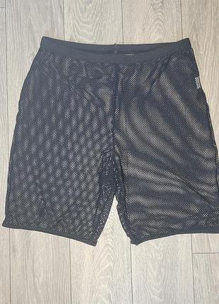 Прозрачные шорты, сетка